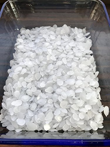 5kg Paraffin Premium Kerzenwachs rein weiß | vollraffiniertres Qualitätswachs | Granulat / Pastillen | 54/56 | Paraffin-Wachs | für Kerzen, Basteln, Feuer ... | deutsche Marke molinoRC