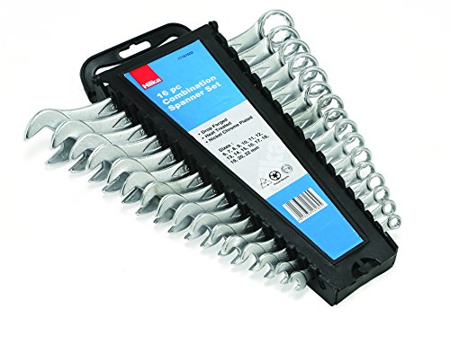 Hilka 17161602 Metrisches Ringmaulschlüssel-Set