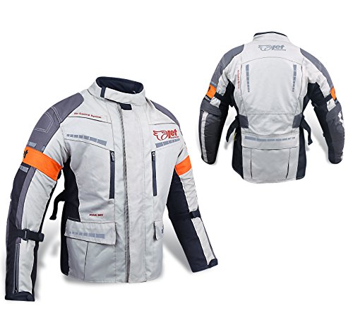 Motorradjacke Textil Wasserdicht Winddicht Mit Protektoren