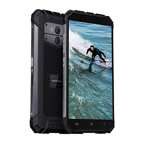 Ulefone Armor X IP68 Outdoor Smartphone ohne Vertrag (5.5 Zoll HD+ Infinity Display, 2GB + 16GB, 256GB erweiterbar, Android 8.1 Oreo, Hauptkamera 13MP+5MP, Dual SIM, NFC, Wi-Fi) Dunkelgrau