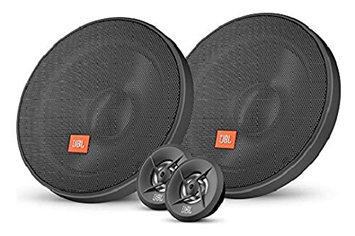 JBL Stage 600CE 6,5' (165 mm) Komponenten-Lautsprechersystem (Tieftöner und Hochtöner) 2er Pack - Schwarz