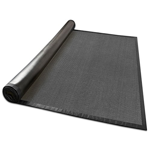 casa pura Outdoor-Teppich mit Bordüre | ideal für Terrasse, Balkon, Garten, Küche, Flur | aus Kunststoff wetterfest und rutschsicher | Viele Größen und Farben (Lucca, 70x130 cm)