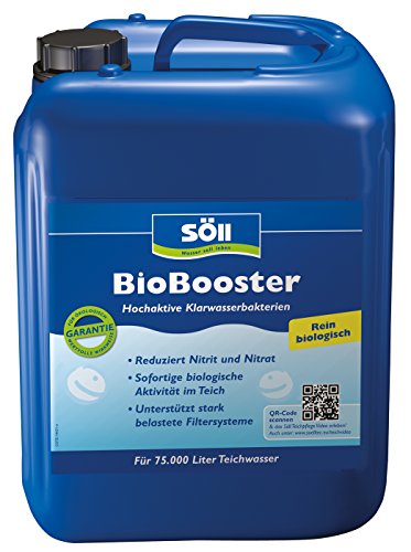 Söll 14422 BioBooster - Hochaktive Klarwasserbakterien beseitigen erhöhte Nitrit- und Nitratwerte - 2,5 l