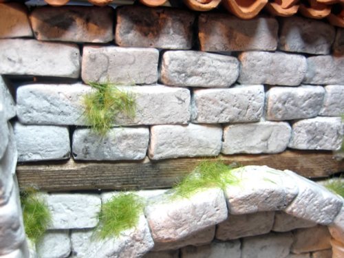 250 rechteckige Ruinen-Bausteine für Krippenbau und andere