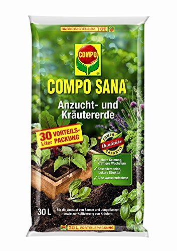 COMPO SANA Anzucht- und Kräutererde 30 l