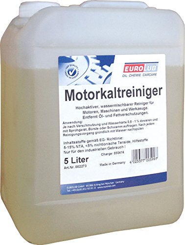 EUROLUB MOTORKALTREINIGER, 5 Liter