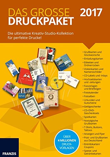 Franzis Das große Druckpaket 2017