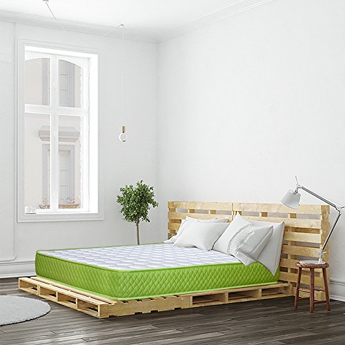 DAGOSTINO HOME DIAMANT 140x190x20 cm. - Viskoelastische Orthopädische & Kaltschaummatratze Härtegrad 3 (H3) - Reversible