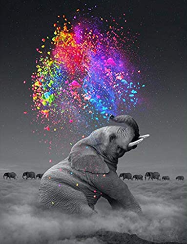 Boogier Malen Nach Zahlen Erwachsene Kinder, DIY Handgemalt Ölgemälde auf Leinwand Geschenk Malen Nach Zahlen Kits Home Haus Dekor