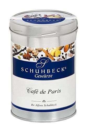 Schuhbecks Gewürze Café de Paris französische Gewürzmischung, für Fisch, Fleisch, Geflügel, Nudeln, Quark & Dips, Gewürz zum Braten & Verfeinern, Menge: 1 x 500 g