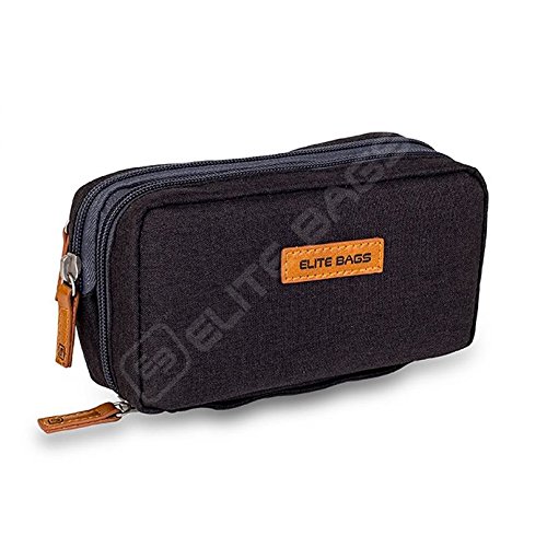 Isotherme-Tasche für Diabetiker | Diabetic's | Elite Bags | Schwarzen Farben | Für Insulininjektionsgeräte und Blutzuckermessgeräte