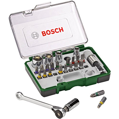 Bosch DIY 27tlg. Schrauberbit- und Ratschen-Set