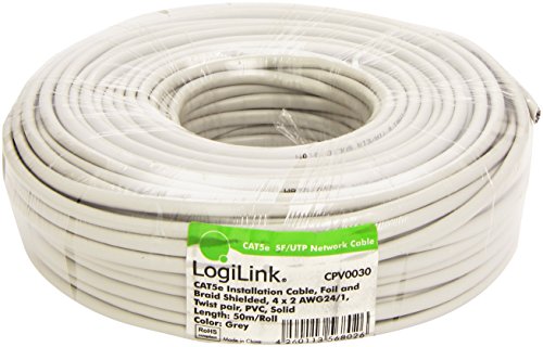 LogiLink CAT 5e Installationkabel SFTP, 50 m