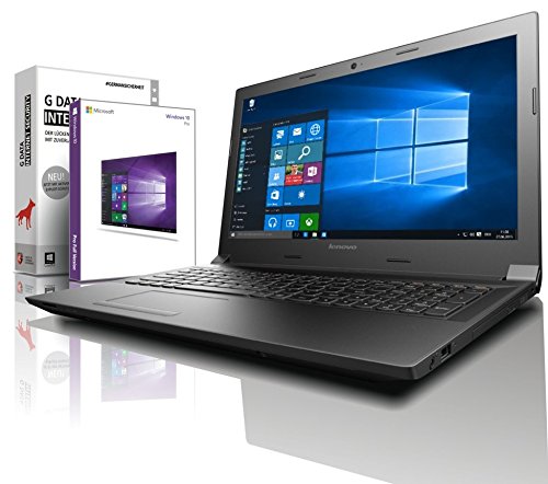 Lenovo (15,6 Zoll HD) Notebook (AMD A4-9125 2x2.6 GHz, 8GB DDR4 RAM, 1000GB HDD, Radeon R3, HDMI, Webcam, Bluetooth, USB 3.0, WLAN, Windows 10 Prof. 64 Bit, MS Office 2010 Starter) #6146