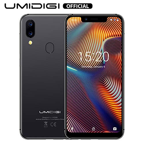 UMIDIGI A3 Pro(2018) Dual SIM Android 8.1 Smartphone ohne Vertrag günstig 5.7 Zoll(14.47cm) 19:9 Display, Benachrichtigung LED, Global LTE Bands, Triple Slot, 32GB+3GB, 12MP + 5MP Dual Kamera-Grau