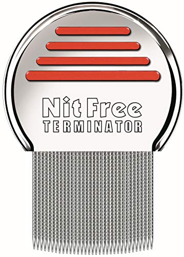 Original NitFree Terminator Läusekamm bzw Nissenkamm entfernt sicher Läuse, Eier und Nissen deutsche Version