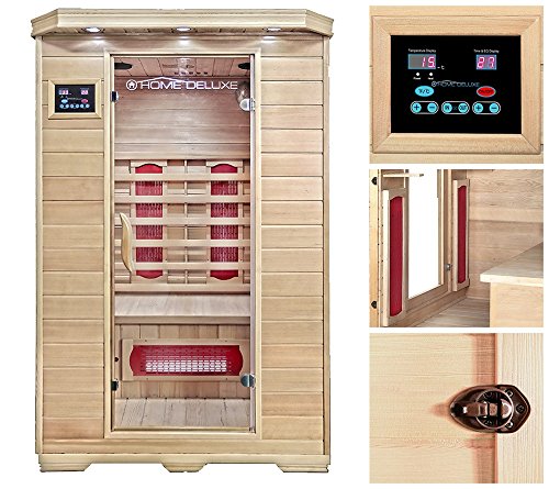 Home Deluxe | Infrarotsauna | Redsun M | Keramikstrahler | inkl. vielen Extras und komplettem Zubehör | verschiedene Varianten