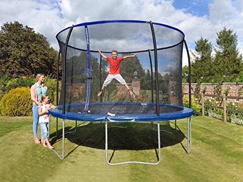 Sportspower Trampolin Gartentrampolin Set 366cm 150kg TÜV/GS innenliegendes Netz