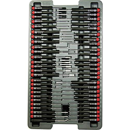 Wiha Elektronik- u. Feinmechanik Schraubendreher-Set 51teilig Pico Finish Schlitz, Kreuzschlitz Phil