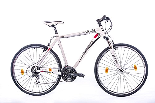 tretwerk DIREKT gute Räder Arch 1.0 Crossbike Herren 28 Zoll, Federgabel mit Lockout, Herren-Fahrrad, XL