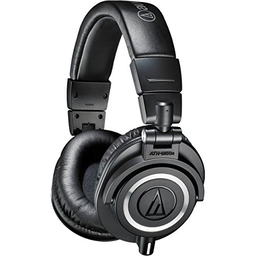 Audio Technica ATH-M50x DJ-Kopfhörer für Studio