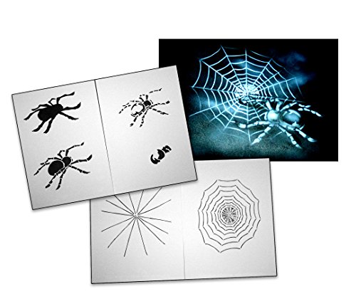 UMR-Design AS-046 Spinne Airbrushschablone Step by Step Grösse M