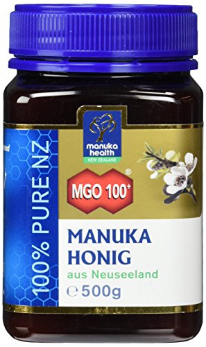 Manuka Health aktiver Manuka-Honig MGO 100+, 1er Pack (1 x 500 g)