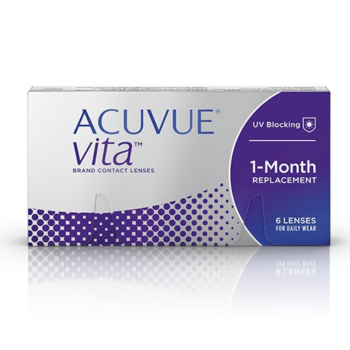 ACUVUE Vita Monatskontaktlinsen, 6 Stück / BC 8.4 mm / DIA 14 / 4.75 Dioptrien