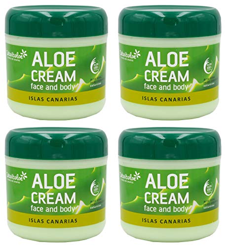 Gesichtscreme und Körper Aloe Vera x 4 Einheiten