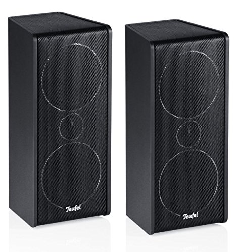 2x Teufel CS35FCR Mk3 Satelliten Lautsprecher Consono schwarz