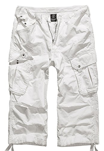 Brandit Columbia Mountain 3/4 Shorts, Gr. M, weiss