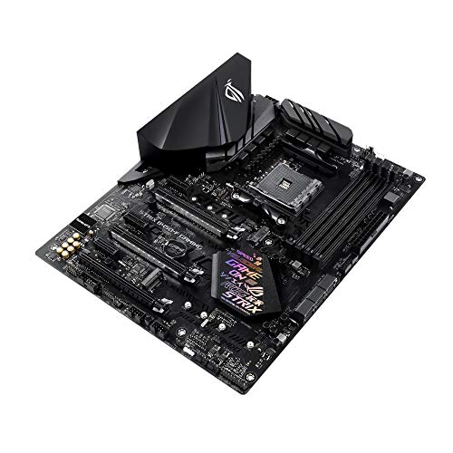 Asus ROG Strix B450-F Gaming Mainboard Sockel AM4 (ATX, AMD B450, DDR4 Speicher, USB 3.1, NVME M.2, Aura Sync)