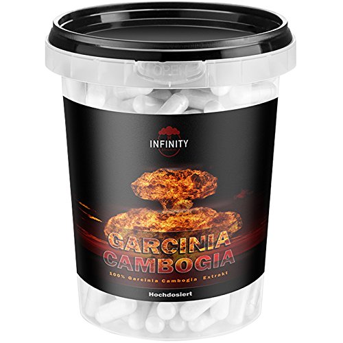 300 Kapseln - Garcinia Cambogia Extrakt, 3000mg pro Tagesdosis, 60% HCA hochdosiert, 100% Fruchtgehalt, Appetithemmer Appetitzügler Fettverbrennung Diät Abnehmen