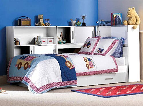 Parisot Stauraumbett 'Snoop 2' Weiß