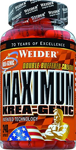 Weider, Maximum Krea-Genic, 1er Pack (1x 240 Kapseln)