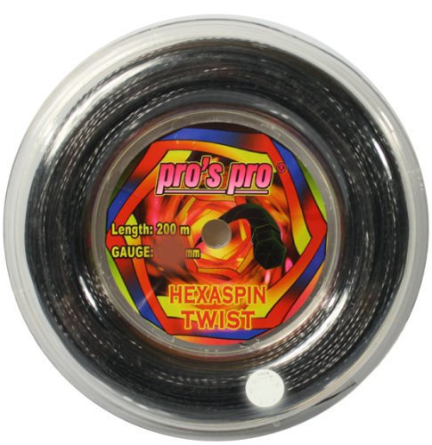 Tennissaite Hexaspin Twist für Spin 200m 1.30mm