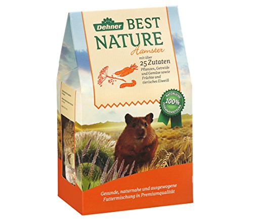 Dehner Best Nature Nagerfutter für Hamster, 500 g