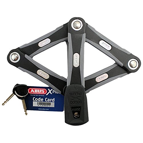 ABUS Faltschloss 6500/85 Bordo Granit X-Plus, Black, 85 cm, 55160