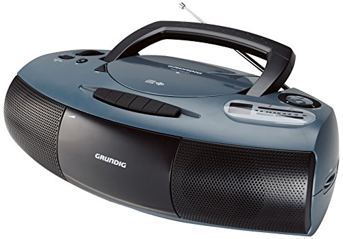 Grundig RRCD 1400 CD-RADIO-RECORDER in grau/schwarz