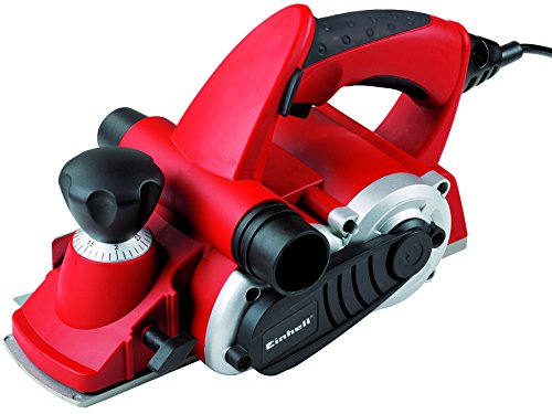 Einhell Elektrohobel TE-PL 850 (850 W, Hobelbreite 82 mm, Spantiefe 3 mm, Falztiefe 18 mm, Falztiefenanschlag, Parallelanschlag, Absaugadapter, Zubehördepot)