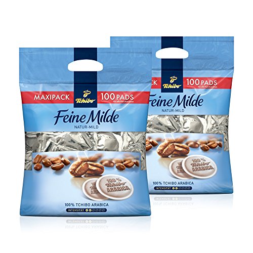 Tchibo Feine Milde - 2x100 Kaffee-Pads, Kaffee fürs Büro