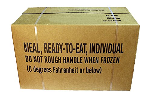 MRE Meals Ready to Eat, US Rationen Epa Case A oder B (Case B INSP 2019)