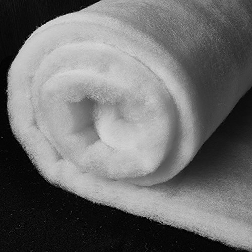 Watte/Volumenvlies - 300 gr/m² - 210 cm Überbreite - Stoff Meterware - 100 % Polyester