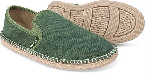 normani Sommer Schuhe - Klassische Espadrillas - Flache Stoffschuhe - Freizeitschuhe für Damen und Herren [Gr. 36-46]