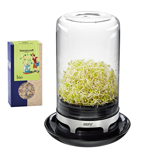GEFU 00113 Sprossenglas BIVITA + Sprossensamen