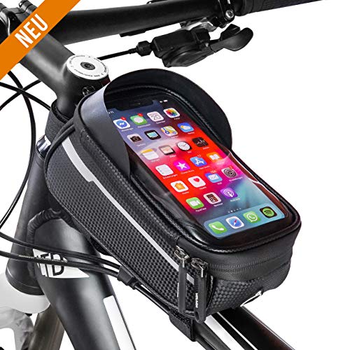 Handyhalterung Fahrrad Wasserdicht - Fahrradhalterung Handy - Fahrrad Zubehör - Fahrrad Handytasche - Smartphone Fahrradhalterung - Handyhalter fürs Fahrrad - Fahrradtasche Handy - MTB Handyhalterung