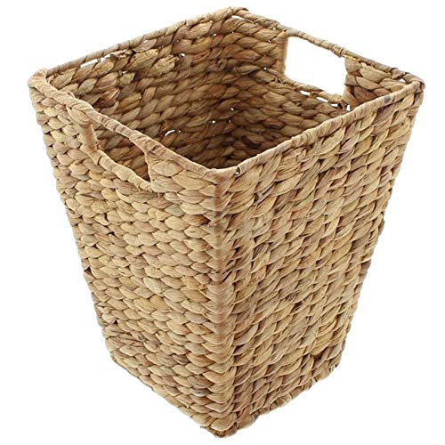 SIDCO Papierkorb Bananenblatt m. Griffen Mülleimer Papierabfall Abfalleimer Flechtkorb