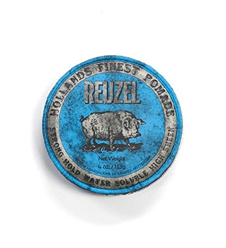 REUZEL Pomade Blue Strong Hold High Sheen, 1er Pack (1 x 340 g)