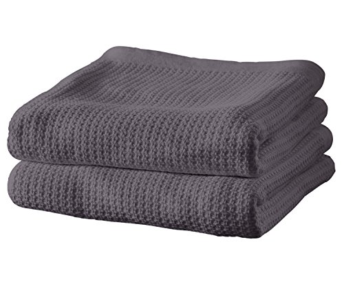 Erwin Müller Sommer-Decke 2er-Pack Baumwolle grau Größe 150x200 cm