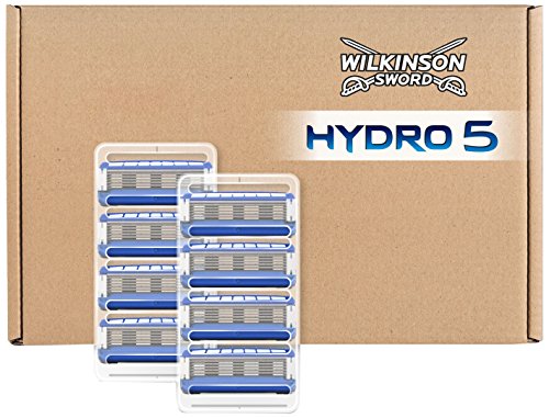 Wilkinson Sword Hydro 5 Rasierklingen, 8 Stück, briefkastenfähige Verpackung